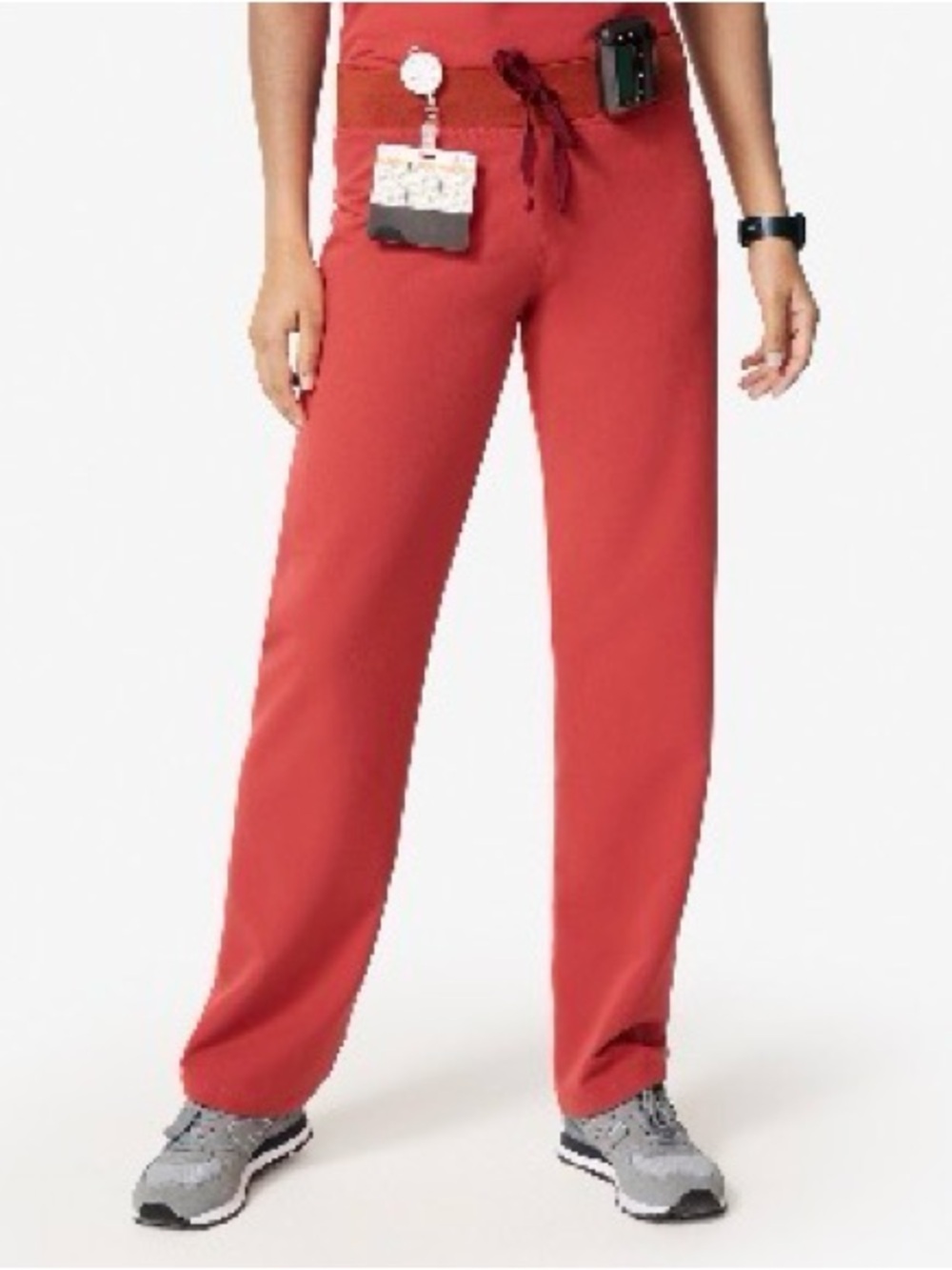 FIGS Women’s Livingston Straight Leg Scrub Pant - Clay